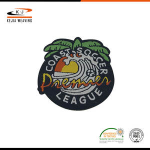 Corte láser apliques parche etiqueta tejida ropa - Product Image 1