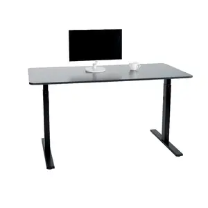طاولة كهربائية قابلة للطي والارتفاع والضبط أطراف طاولة آلية للعمل المكتبي