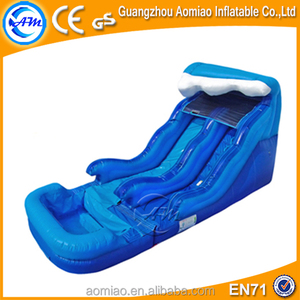 Grande taille 0.55mm PVC gonflable volcan piscine <span class=keywords><strong>toboggan</strong></span>, gonflable sec glisser pour vente - Product Image 5