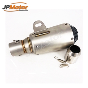 JPMotor encargo acero Inox Universal 51mm deporte de la motocicleta escape tubo de titanio para bicicleta Motor - Product Image 3