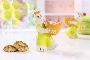 Gros lapin de pâques <span class=keywords><strong>en</strong></span> céramique coquetier <span class=keywords><strong>en</strong></span> céramique <span class=keywords><strong>porte</strong></span>-oeufs <span class=keywords><strong>en</strong></span> céramique - Product Image 3