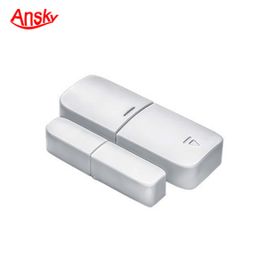 Không Dây Cửa sổ nam châm Trắng ABS nhập dò cảm biến liên hệ với 433 Mhz báo động 150m phạm vi - Product Image 1