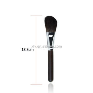 Haute qualité écureuil cheveux <span class=keywords><strong>blush</strong></span> maquillage brosses avec cuivre virole et manche en bois - Product Image 1