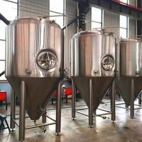 Fermenteur industriel TONSEN 100000L, réservoir en acier inoxydable à grande capacité, à température contrôlée, pour brasseries à grande échelle