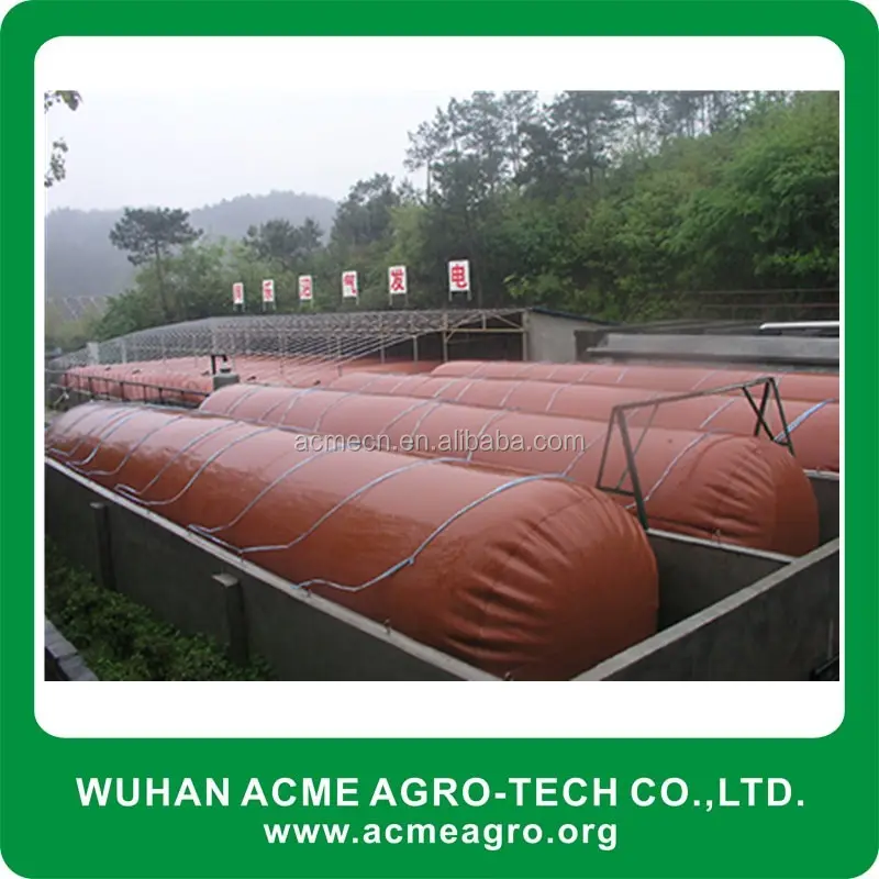 PVCバイオガス消化器耐久性インフレータブル中国サプライヤー