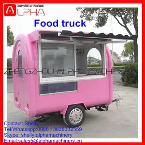 Mobile ristorazione rimorchio/ristorazione mobile camion/mobile ristorante alimentari auto