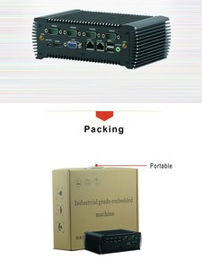 Processore <span class=keywords><strong>Intel</strong></span> <span class=keywords><strong>atom</strong></span> <span class=keywords><strong>N2800</strong></span> fanless box PC, mini computer industriale 2 GB di RAM 32/64 GB SSD opzionale - Product Image 3