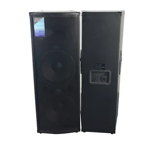 4*12 zoll subwoofer Große 2,0 Bühne Lautsprecher box holz 2,0 Stereo Lautsprecher