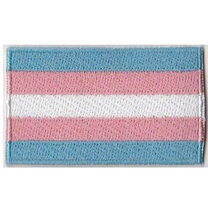 Tuỳ Chỉnh Chuyển Giới Pride Thêu Vá Với <span class=keywords><strong>Hook</strong></span> Và <span class=keywords><strong>Loop</strong></span> - Product Image 4