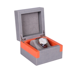 Custom Logo luxury black jewelry packing storage cardboard gift packaging hard paper watch box