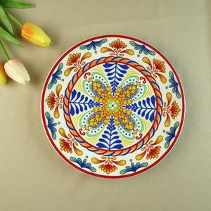 Chaozhou Sanbo Neues Produkt Dekorative Salat platte Italienische Keramik schalen Türkische Keramik platte - Product Image 6