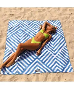 RPET waffle beach towel China manufacturer