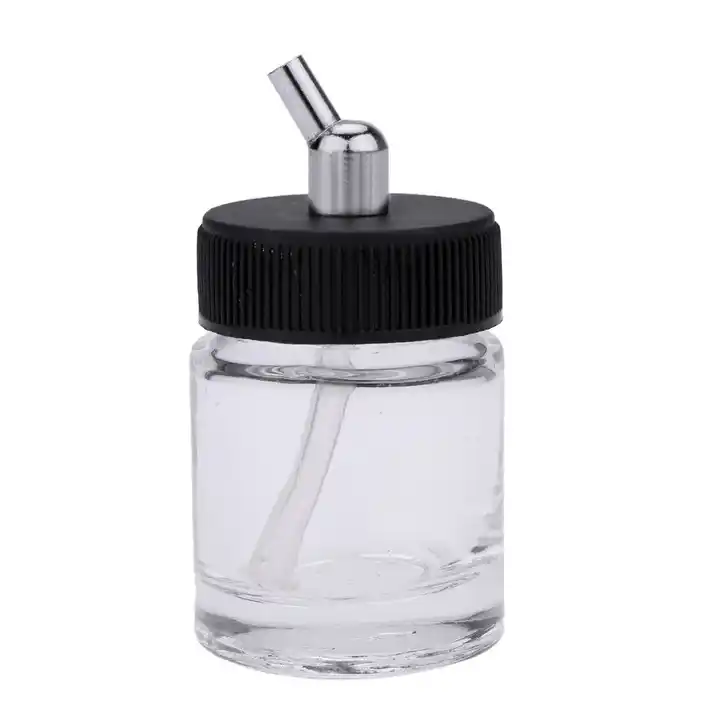 airbrush glass bottles dual-action airbrush accessories