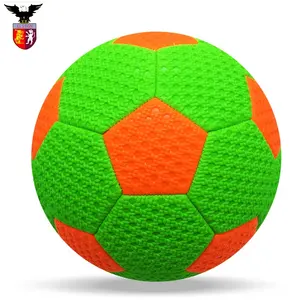 Nieuwe Reliëf PVC Schuim Strand Voetbal Custom Futsal Bal Grain PVC Voetbal