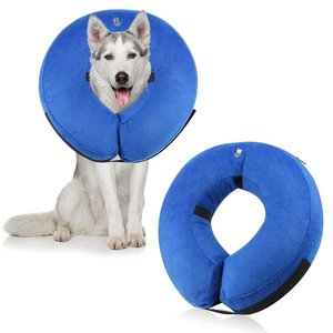 Zacht En Comfortabel <span class=keywords><strong>Donut</strong></span> Veiligheid Beschermende E-Kraag Herstel Opblaasbare Hond Kraag - Product Image 5