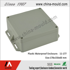 壁取り付け付きIP65PCガラスプラスチック防水ジャンクションボックスエンクロージャー - Product Image 2