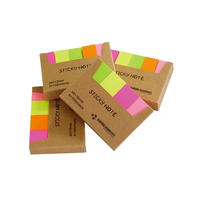 Custom printed sticky notepads Writing pad sticky notepad flip note pad with logo
