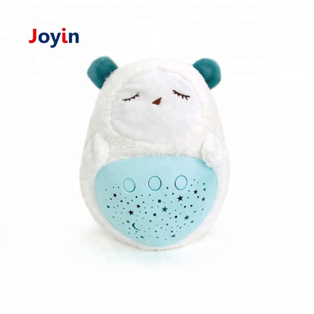 Plush Animal Toy Star Projector Led Night Light Lamp--sheep