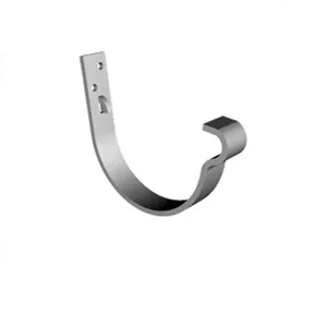 High quality precision customization half round stainless steel aluminum metal clamp gutter hook
