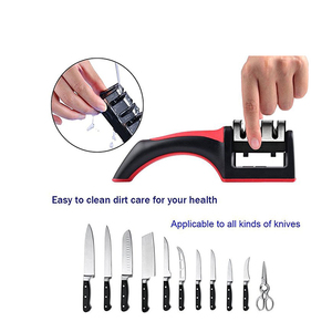 <span class=keywords><strong>Amazon</strong></span> cuisine petit 3-étape <span class=keywords><strong>Diamant</strong></span> Enduit Système De Roue mini cuisine couteau aiguiseur - Product Image 6