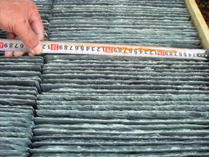 Piastrelle in Ardesia <span class=keywords><strong>Verde</strong></span> Lucidata per Tetti e Giardini Esterni Rivestimento Antiacido per Pavimenti di Ville - Product Image 4