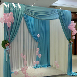 Cưới Backdrop Đứng, Ống Backdrop Và Treo Lên Cho Đám Cưới Giá Rẻ - Product Image 1