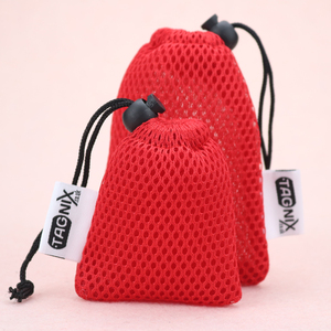 Custom Label Eco Polyester Soap Packaging <strong>Net</strong> Mesh Pouch Small Drawstring Nylon Mesh <strong>Bag</strong> for Soap - Product Image 3