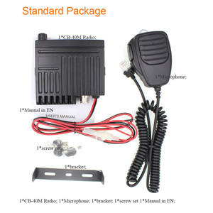 Anysecu Mini radio <span class=keywords><strong>CB</strong></span> mobile AM ou FM 27 MHz <span class=keywords><strong>CB</strong></span>-40M 8W Radio amateur mobile Intercom Bande citoyenne 26,965-27,405 MHz Talkie-walkie pour voiture - Product Image 6