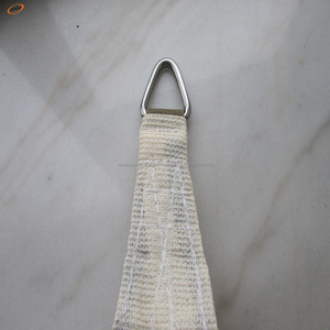 Toldo vela parasol rectangular 2 x 3 m, en tela impermeable - Color BLANCO - Product Image 4