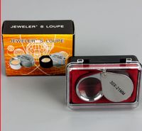 Mini 30x21mm Jewelers Loupes Jewelry Magnifiers Magnifying Glass Ingenious Portable Loupe Magnifier