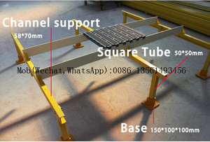 Support de tube FRP creuse en fibre de verre, 10 pièces, carré - Product Image 5