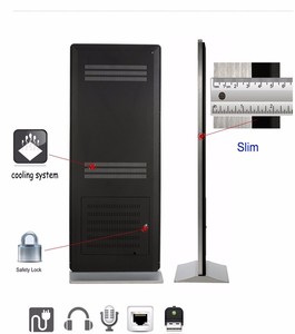 Không dây quảng cáo 32 inch 43/47/49/55/65 inch nhiều Hình Ảnh máy in Quảng Cáo sáu video phương tiện truyền thông máy nghe nhạc quảng cáo hd 3g wifi led hiển thị - Product Image 2