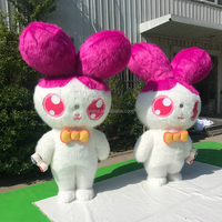 Gonflable peluches lapin costume drôle réaliste dessins animés