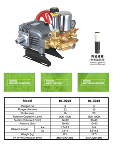 HL-22J2 Différence <span class=keywords><strong>entre</strong></span> piston <span class=keywords><strong>et</strong></span> plongeur Comment fonctionne la pompe à plongeur Pompe à injection triplex Fonctionnement du plongeur - Product Image 3