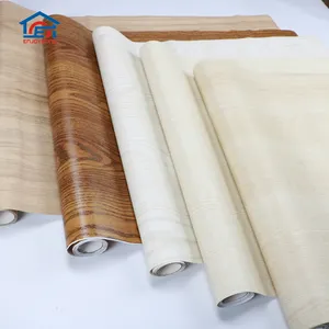 Home Decoration Wood Decorative PVC Film For Furniture