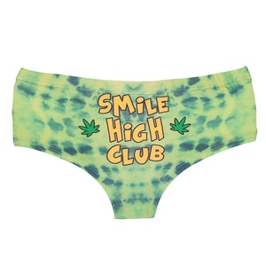 Kawaii 3D culotte sous-vêtements pour femmes sourire High Club drôle impression belle Push Up slips Lingerie string pour femme - Product Image 2