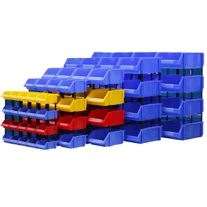 stackable plastic totes storage drawers bins & boxes