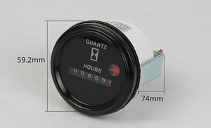 Contador de Horas Digital para Vehículos, Excavadoras, Barcos, Cortadoras de Césped, Tractores, Generadores, Temporizador de Motor de 12v 36v CC, Venta al por Mayor de Fábrica - Product Image 6