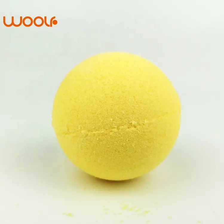Whitening and Refreshing Stock Yellow Lemon Essential Oil Bath Bombs