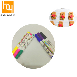 6 Colore Inchiostro Commestibile Sicuro Colorante Alimentare Penne Per Carta Da Disegno - Product Image 4