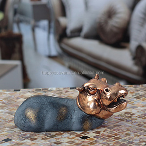 <span class=keywords><strong>Mare</strong></span> resina scultura animale, ocean animale figurine con il basamento, white marine animale statua - Product Image 2