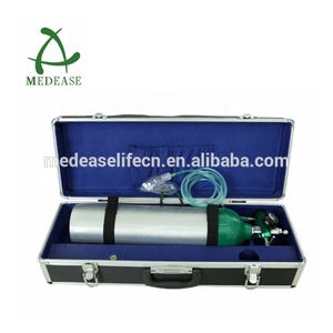 Tanque de cilindro de oxígeno médico de aluminio, válvula <span class=keywords><strong>CGA870</strong></span>