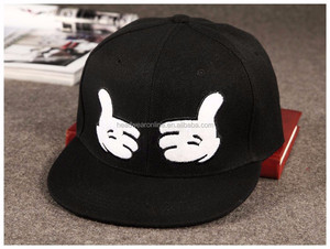 Fashion solid finger Snapback hat Hip Hop hat Snapback Cap for Men Women Baseball Cap bone Aba Reta Gorras Planas - Product Image 2