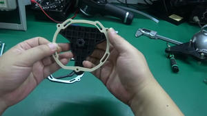 TAOCHIS Modul Adaptor Bingkai, DIY Mangkuk Reflektif Braket Bingkai Transisi untuk Mobil untuk Hella <span class=keywords><strong>2</strong></span> Hella <span class=keywords><strong>3</strong></span> 5 Proyektor Lensa Retrofit - Product Image 6