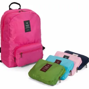 2015 Grosir Promosi Terbaik Tas Ransel Perjalanan Sekolah Ransel Travel Berkemah & Hiking Nilon JF Softback 40*27*12CM 185G