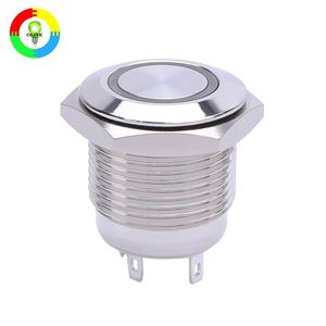 Olink 16mm plana tipo enclavamiento LED <span class=keywords><strong>comprar</strong></span> botón - Product Image 2