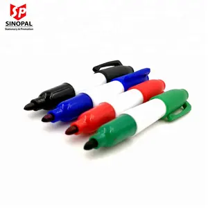 Water proof golfbal liner permanente marker pen met sleutelhanger voor golfbal voering