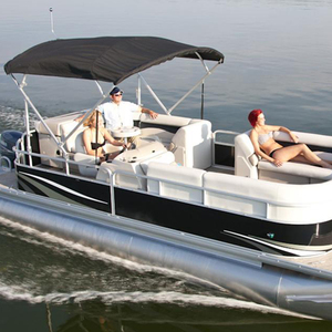 <span class=keywords><strong>Gospel</strong></span> Yacht USA Design 22ft Barco pontón de aluminio para fiesta familiar - Product Image 3