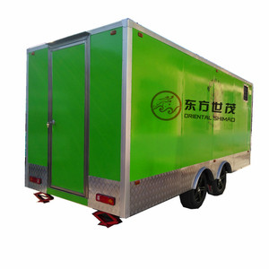 Calle móvil carrito de comida rápida churros remolque alimentos - Product Image 2