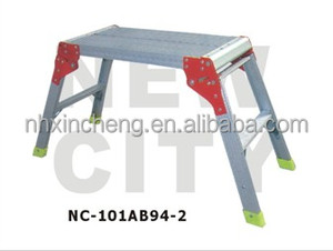 Nhà Máy Bán Hàng Trực Tiếp Tùy Chỉnh Rửa Làm Việc Nền Tảng Nhôm Xách Tay Có Thể Gập Lại Xe Rửa Nền Tảng Nhôm Bước Phân - Product Image 5